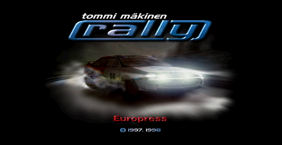 Tommi Makinen Rally Title Screen